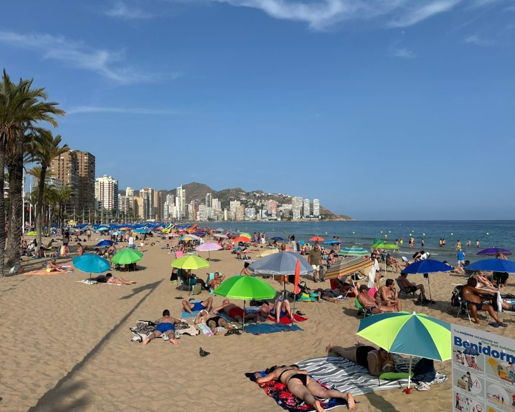 Benidorm beach