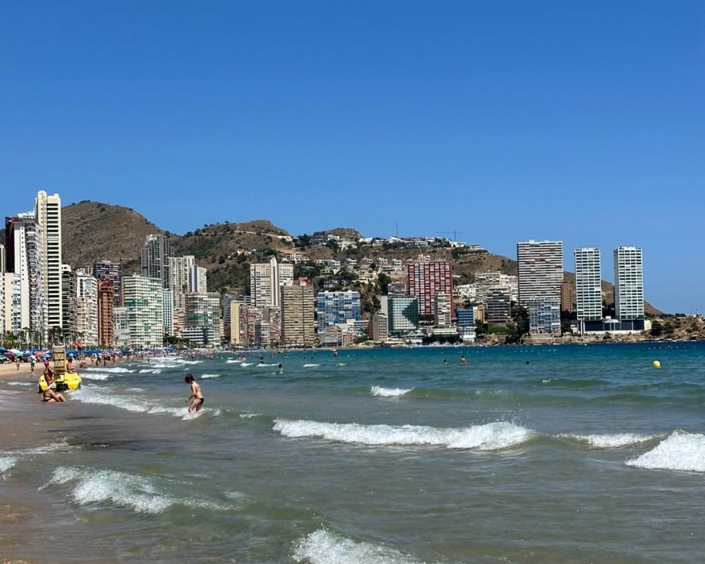 Benidorm sea